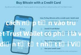 cách nạp tiền vào trust wallet Trust Wallet có phải là ví điện tử tốt nhất tại Việt Nam không?